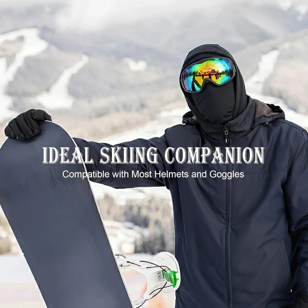 6 Pack Ski Masks Lightweight UV Protection Full Face Cover for Outdoor